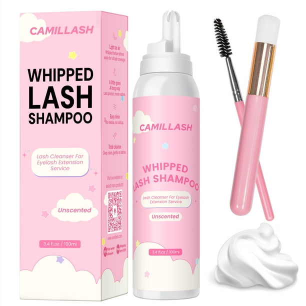 Kit de baño y limpieza para extensiones de pestañas CL CAMILLASH 100 ml