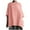 Pink, variant on Fesfesfes Women Plus Size Spring Tops for Women Fashion Women's Summer Round-Neck Solid Short Sleeve Top Blouse Workout Shirt M(US:6)