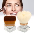 thumbnail image 3 of Brocha para polvos sueltos brocha de maquillaje pelo suave 2 piezas para viajes ANGGREK Otros, 3 of 8