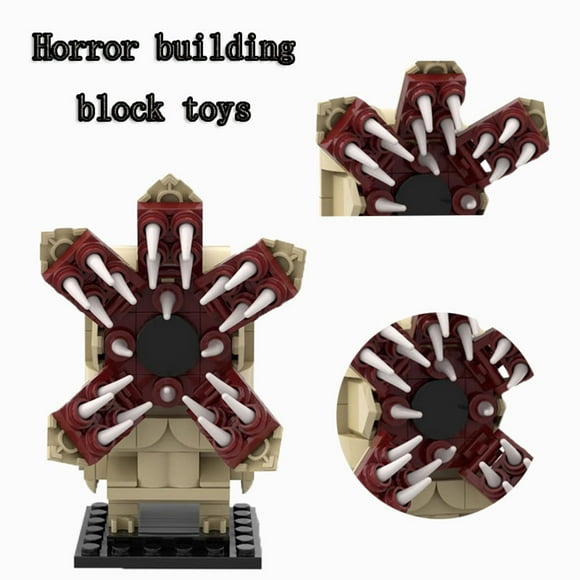 NAOJIE Piranha Plant Building Blocks Set,Toys Kit Horrors Flower Shop Decoration Gift for TV Film Fans Families Friends 12+ On Halloween Birthday Christmas
