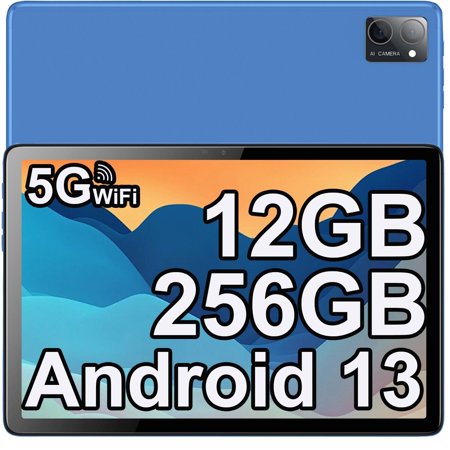 Android 13 Tablet 10.1 Inch 12GB RAM 256GB ROM Octa-Core Dual SIM Camera GPS 5G