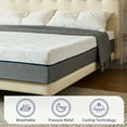 thumbnail image 6 of Babyqueen Cooling Gel Memory Foam Mattress, 10 inch Full Size Mattress in a Box, Medium Firm Comfort, Breathable & Motion Isolation, 6 of 13
