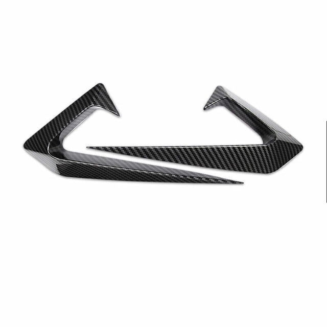for Tesla Model 3 2017 - 21 Carbon Fiber Side Camera Boiler Cover Trim 2 pcs M-