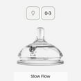 thumbnail image 4 of Comotomo Silicone Replacement Nipple, Slow Flow, 0-3 Months, 2 Count, 4 of 9