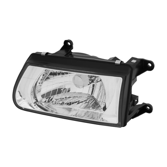 KarParts360 For Isuzu Rodeo 2000 2001 2002 Headlight Assembly Driver Side | Clear Lens | Composite Type | With Bulbs | Replacement For IZ2502105 | 8972084273