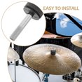 thumbnail image 2 of Drum Kit Cymbal Adapter Cymbal Stacker Space-Saving Cymbal Stacker For Snare Drum Cymbal Stacker Mount For Drum Cymbal Stacker Extension Arm, 2 of 8