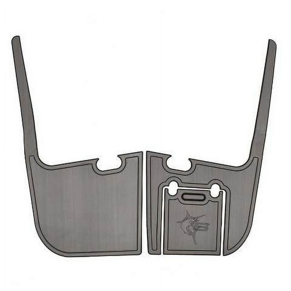 Striper Boat Non-Skid Mats | 200 Walkaround Swim Platform Gray (3 PC)