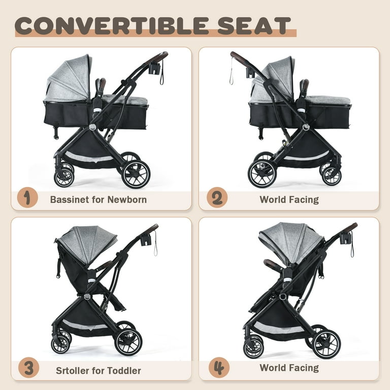 Folding baby carriage online