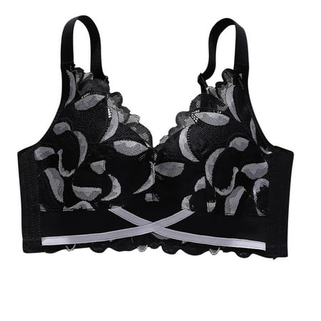 1Pcs Womens Bras Underwear Solid Lace Lingerie Bralette Plus Size Clothes Fall Winter Fashion 2025 Gifts Essentials Women s Clothing Daily Relaxed High Elasticity Belt Comfortable Clearance