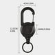 thumbnail image 3 of Llaveros para mujer, llavero de billetera, llavero de auto, llavero de mochila, clip trasero para cinturón, hebilla de fácil extracción, hebilla de resorte práctica, hebilla negra para exteriores, heb, 3 of 4