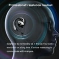 thumbnail image 6 of Aibecy M8 translation headset Wireless BT translation headset 144 languages instant translation intelligent voice translation machine, 6 of 7