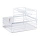 thumbnail image 1 of Estante de secado de platos Escurridor de platos de 2 capas, accesorios de cocina, escurridor de platos de gran capacidad, para sartenes Magideal Estante de secado de platos, 1 of 7