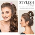 thumbnail image 3 of Hytrove 4Ud Accesorios Para Peinar Con Clips De Garra Pequeños Y De Concha Color Surtido, 3 of 8