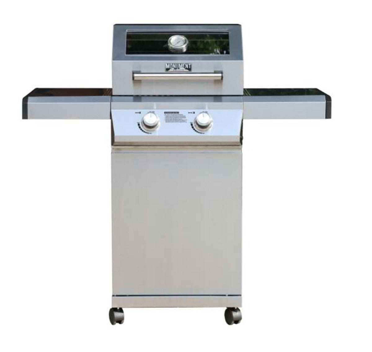Monument Grills Model 14633 2Burner Propane Gas Grill in Stainless