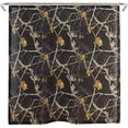 thumbnail image 2 of Realtree AP Black Camouflage Shower Curtains 72 x 72 Inch Fabric Hunting Shower Curtains for The Bathroom, Stalls, and Bathtubs, Easy Care, Machine Washable Bath Curtain, 2 of 4