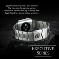 thumbnail image 2 of Oklahoma Executive Series Stainless Steel Watch Band for Apple Watch - 42/44/45/49mm(46mm Series 10) by Affinity Bands, 2 of 5