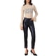 thumbnail image 2 of INSPIRAR CHIC Blusa de Mujer Floral de Encaje de Malla Transparente Cuello Mock Casual S Beige, 2 of 6
