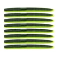 thumbnail image 1 of Señuelo de pesca con lombrices, 8 piezas AR24 10 cm/6,5 g, accesorio de pesca suave, cebo de pesca con lombrices adaptado para la perfección, 1 of 8