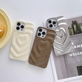 thumbnail image 5 of Compatible with 13 Pro Max Case，3D Love Water Ripple Pattern，Soft TPU Slim Shockproof Satin Glossy Cover for Girls Boys.(Silver), 5 of 6