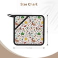 thumbnail image 3 of Xecao Winter Christmas And New Year Deer for Silicone Trivet Mats - Heat Resistant Pot Holders, Multipurpose Non-Slip Hot Pads, 3 of 8