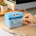 thumbnail image 4 of Transparent Pull Out Sticky Notes,Clear Reusable, Back To School Office Stationery Sticky Notes for Office Work Accessories, Pull Out Separator Sticky Notes,105 Sheets/Box, 4 of 7