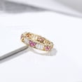 thumbnail image 3 of Jumpingount Anillo para mujer, corazón brillante, joyería decorativa para nudillos, vestidor exquisito, decoración de manos, joyería para fiestas y Ropa, zapatos y accesorios Miscelánea talla 7 Jumpingount AP017310-02, 3 of 6