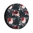 thumbnail image 1 of Balery Watercolor Floral Cubiertas para Neumáticos - Protector Resistente para Neumáticos de Camioneta, SUV, Remolque, Camper y RV-17 inch, 1 of 6