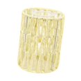 thumbnail image 4 of Sombra de lámpara de cuerda de papel boho tono ligero de luz decoración del hogar retro cilindro tejido a mano para cafetería restaurante de la casa beige, 4 of 8