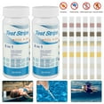 thumbnail image 1 of POINTERTECK Hot Tub Test Strips Spa Test Strips 6-Ways Pool Test Kit 100 Count(2 Pack) Testing Chlorine PH Chemicals Bromine Accurate Water Test Strips, 1 of 5
