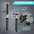 thumbnail image 4 of ReluxGo Coil Spring Compressor Tool Automotive 2 pcs Heavy Duty Macpherson Strut Spring Compressor Set with Safety Bracket for Ca, 4 of 7