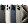 Restored Apple iPhone 15 Pro - Carrier Unlocked - 128 GB Black Titanium (Refurbished)