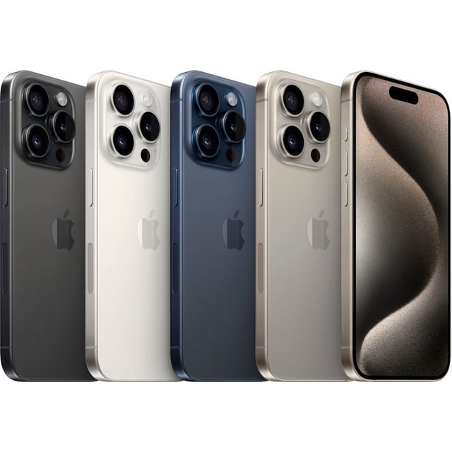 Apple iPhone 15 Pro Reacondicionado - Totalmente Desbloqueado - 128 GB Titanio Blanco