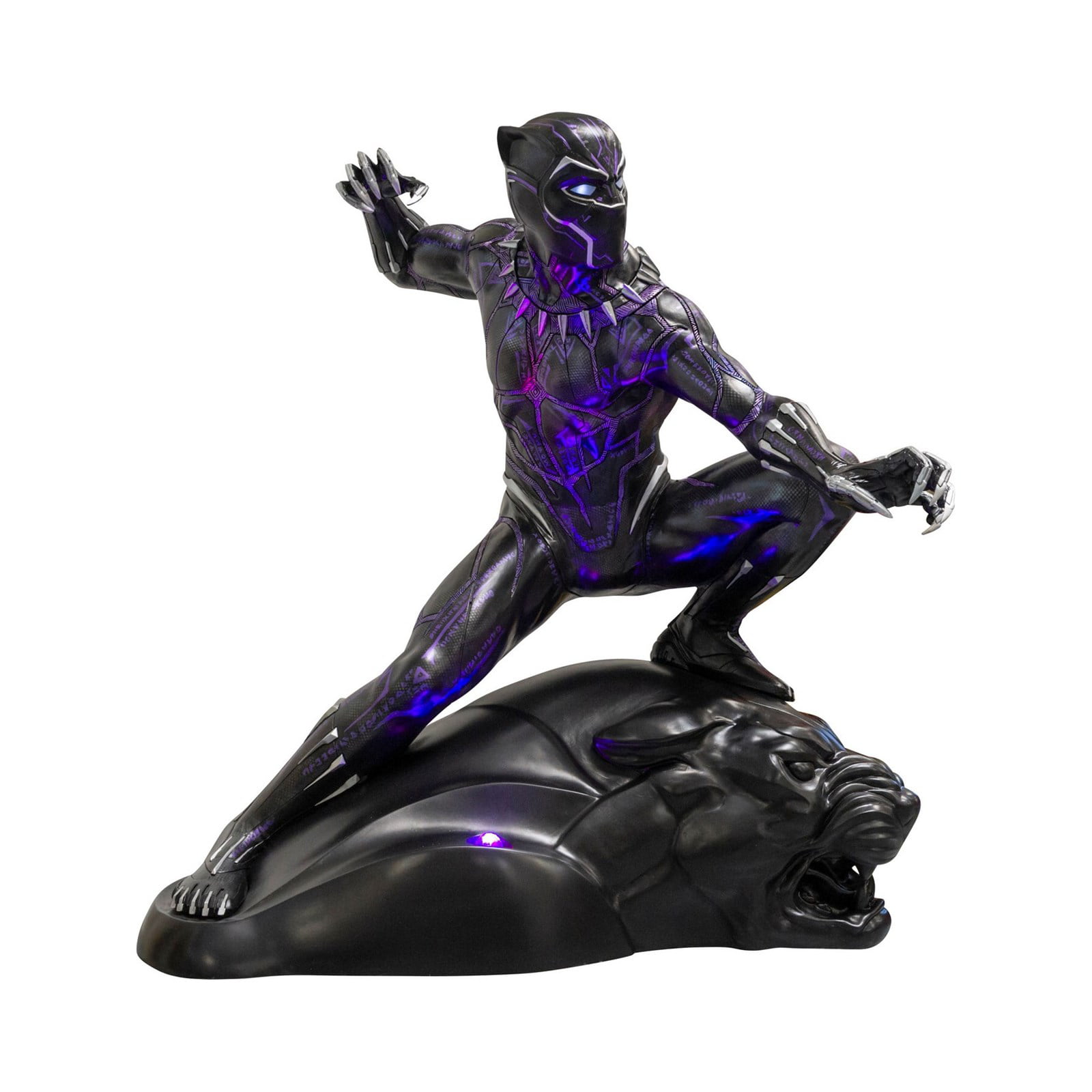 Black panther statue