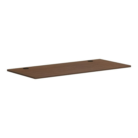 HON Mod 66" Table Top Sepia Walnut PLRW6630LE1