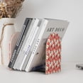 thumbnail image 6 of Lsque Tomatoes Printed Wood Bookends,Non-Skid Bookend for Shelves,Heavy Duty Support Bookends,Non-Slip Foam Pads for Office, Home, and Library,1 Pair, 6 of 8