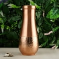 thumbnail image 5 of Pure Copper Water Carafe – 1.8L Long Neck Plain| Ayurvedic Health Benefits | Handcrafted Eco-Friendly Pitcher for Bedside or Kitchen Use, 5 of 6