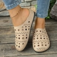 thumbnail image 6 of Xucatan Women's Orthopedic Platform Sandals Comfortable Slip-On Open Toe Wedge Slides for Summer Walking, Casual Arch Support Shoes with Cushioned Sole Gift, 6 of 8