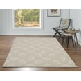 thumbnail image 3 of Linon Home Décor Washable Meesha Area Rug or Runner Collection, Beige and Ivory, 5' x 7', 3 of 7