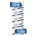 thumbnail image 1 of Pila Boton Energizer 2016 Tira 5 Unidades plateado Energizer, 1 of 6