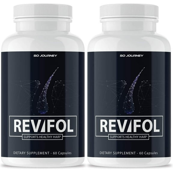 2 Pack Revifol Hair Growth Supplement 120 Capsules