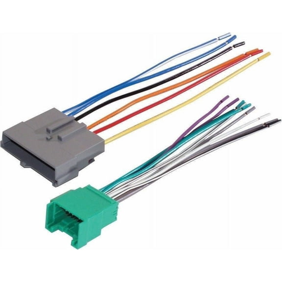 Absolute A596-5600 1995-1998 Ford Sound Radio Wiring Harness 70-5600 FWH596