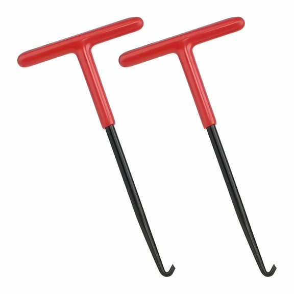 ZEPARO Hook Break Spring Puller Tool Puller Exhaust Pipe Spring Hook Puller Tool Vehicle Springs Removal And Installation T Handle Spring Hook