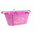thumbnail image 3 of Jumbo Oval Easter Basket with Handles  Adorable Easter Print | Perfect for Egg Hunts & Gifts Set of 2, 3 of 8