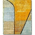 thumbnail image 1 of Ceramic Tile Mural-Paul Klee Abstract Custom Tile Mural 17. 21.25" w x 25.5" h using (30) 4.25 x 4.25 ceramic tiles, 1 of 3