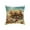 E, variant on Uutvery Cute Animal Print Pillow Cover, Linen Fabric Sofa Cushion with Zipper, 45x45cm Washable Decorative Throw Pillow, for Living Room Bedroom Decor