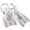 W, variant on Reef Tourer Snorkel Fins for Kids and Adults, Adjustable Open Heel, Compact Short Blade Swimming Snorkeling Flippers, Travel Size, RF0106P, Blue, Large