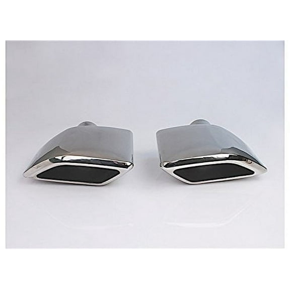 Different Trends Ss Double Wall Rectangular Universal Fit   Driver Side Tip