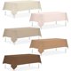 thumbnail image 1 of wonima02 54 x 108 Inch Boho Tablecloths-5Pcs Gradient Brown Neutral Disposable Plastic Table Covers for Baby Shower,Birthday,Wedding, 1 of 1