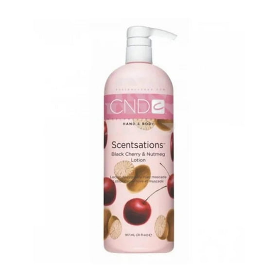 CND Hand & Body Scentsations Black Cherry & Nutmeg Lotion 917 ml / 31 oz