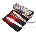 thumbnail image 2 of Curling Iron Storage Bag Hair Tools Travel Bag Heat Resistant and Portable Multicolor Cartoon Flowers, 2 of 8